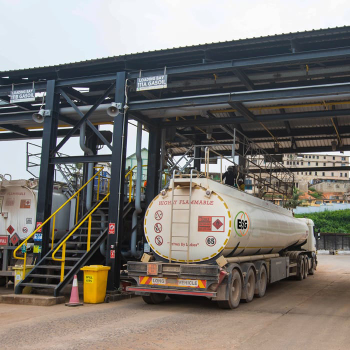 Fuel Attendant at Pump